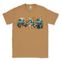 Toasted Coconut western farm trucks farm animals Classic Tee - FaDigitalArtStudio