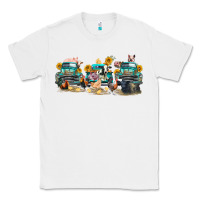 White western farm trucks farm animals Classic Tee - FaDigitalArtStudio