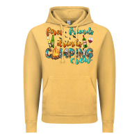 Vintage Mustard fires friends drinks camping crew Vintage Hoodie - texasbilliewilder
