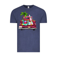 Vintage Denim summer truck farm truck Vintage Tee - Zillion Design Studio