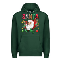 Sports Green Santa baby Christmas Premium Hoodie - NancyCooperArtShop