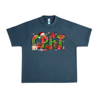 Midnight Navy christmas cpht pharmacy technician Urban Heavy Tee - texasbilliewilder
