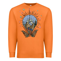 Carrot compass with mountain Premium Sweatshirt - MaliasSmallBusiness