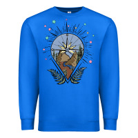 True Royal compass with mountain Premium Sweatshirt - MaliasSmallBusiness