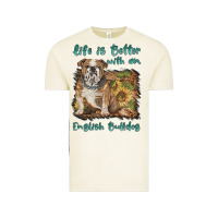 Vintage Arctic life is better with a english bulldog Vintage Tee - BarkalooDesign