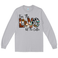Moon Dust for the love of the coffe Long Sleeve Tee - CowhideDigitalArt