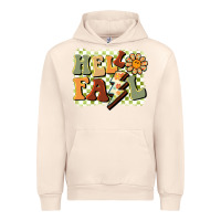 Sandshell groovy hello fall Urban Hoodie - BarkalooDesign
