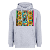 Heather Grey western teacher Heavyweight Hoodie - LillyAllenDesigns