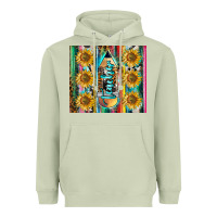 Matcha western teacher Heavyweight Hoodie - LillyAllenDesigns