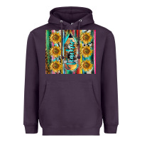Plum western teacher Heavyweight Hoodie - LillyAllenDesigns