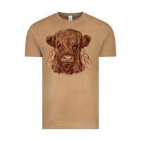 Vintage Camel highland cow Vintage Tee - RanaPortraitStore