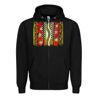 Black race brushstrokes Zipper Hoodie - AdoDesignShop
