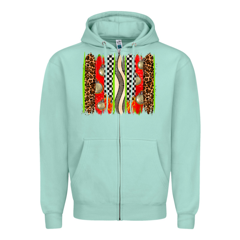 Race Brushstrokes Zipper Hoodie by AdoDesignShop | Teevron