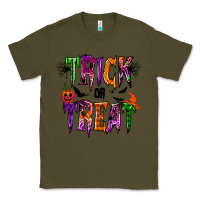 Army Green trick or treat Classic Tee - RacoonDesign