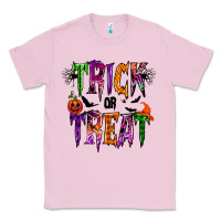 Bubblegum Pink trick or treat Classic Tee - RacoonDesign