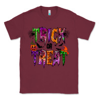 Burgundy trick or treat Classic Tee - RacoonDesign