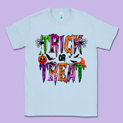 Trick Or Treat Classic Tee Designed By Racoondesign