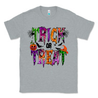 Heather Grey trick or treat Classic Tee - RacoonDesign