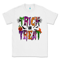 White trick or treat Classic Tee - RacoonDesign