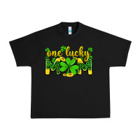 Black one lucky mom Urban Heavy Tee - Zillion Design Studio