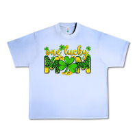 Grape Ice one lucky mom Urban Heavy Tee - Zillion Design Studio