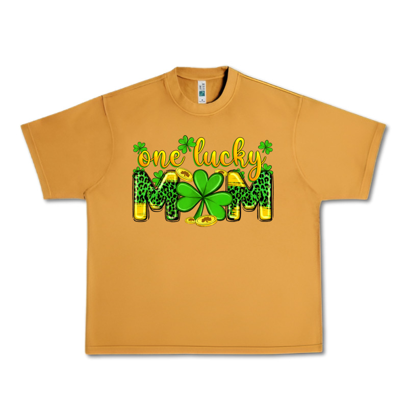 One Lucky Mom Urban Heavy Tee by Zillion Design Studio | Teevron