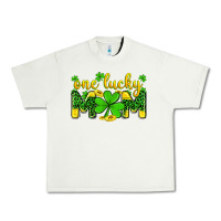 Pistachio one lucky mom Urban Heavy Tee - Zillion Design Studio