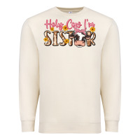 Sandshell holy cow i'm sister Premium Sweatshirt - MaliasSmallBusiness