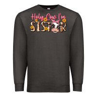Smoke holy cow i'm sister Premium Sweatshirt - MaliasSmallBusiness