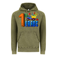 Vintage Olive First Grade Vintage Hoodie - RanaPortraitStore