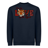 Navy for the love of the tigers red Heavyweight Sweatshirt - RanaPortraitStore
