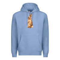 Colony Blue Bunny Premium Hoodie - NancyCooperArtShop