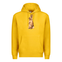 Lemon Bunny Premium Hoodie - NancyCooperArtShop