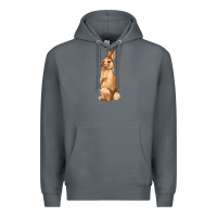 Rock Bunny Premium Hoodie - NancyCooperArtShop