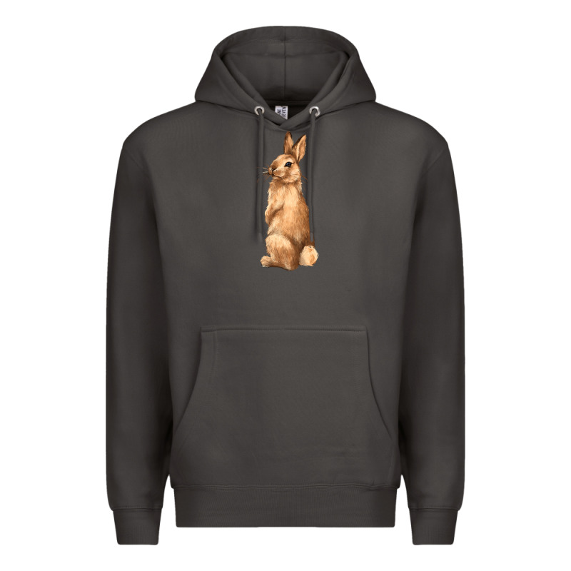 Bunny Premium Hoodie by NancyCooperArtShop | Teevron