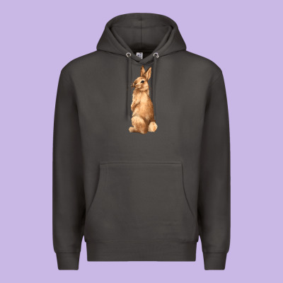 Bunny Premium Hoodie Designed By Nancycooperartshop