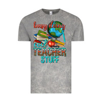 Cloud Rock busy doing cool teacher stuff Vintage Tee - texasbilliewilder