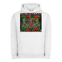 Pigment Lunar Rock dead inside but it's Christmas dancing skeletons Urban Hoodie - BarkalooDesign