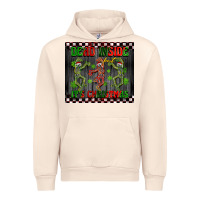 Sandshell dead inside but it's Christmas dancing skeletons Urban Hoodie - BarkalooDesign