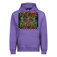 Tulip dead inside but it's Christmas dancing skeletons Urban Hoodie - BarkalooDesign