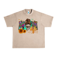 French Oak mom life with skull Urban Heavy Tee - Zillion Design Studio