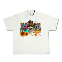 Pistachio mom life with skull Urban Heavy Tee - Zillion Design Studio