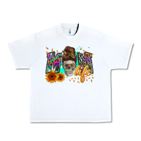 White mom life with skull Urban Heavy Tee - Zillion Design Studio