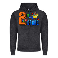 Vintage Black Second Grade Vintage Hoodie - RanaPortraitStore