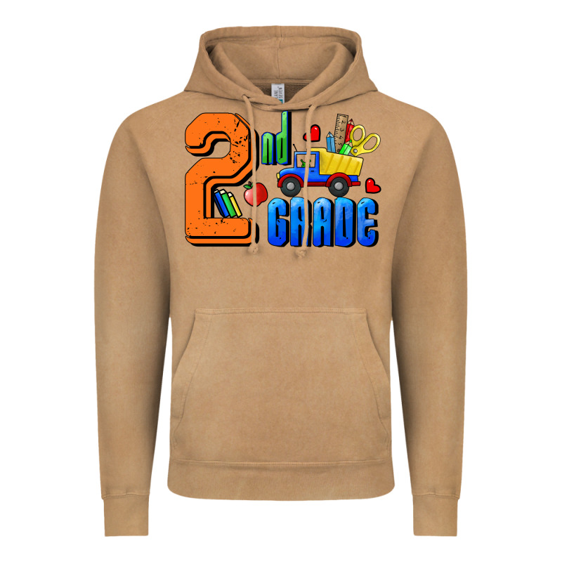 Second Grade Vintage Hoodie by RanaPortraitStore | Teevron
