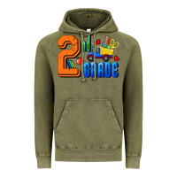 Vintage Olive Second Grade Vintage Hoodie - RanaPortraitStore