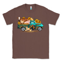 Western Farm Truck Farm Animals Classic Tee | Teevron