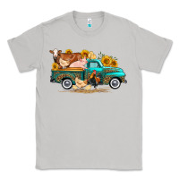 Moon Dust western farm truck farm animals Classic Tee - FaDigitalArtStudio