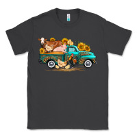 Smoke western farm truck farm animals Classic Tee - FaDigitalArtStudio
