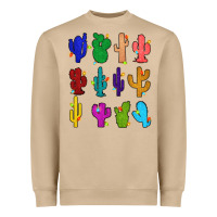 Mushroom christmas glitter cactus Heavyweight Sweatshirt - Zillion Design Studio